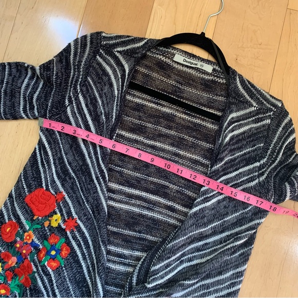 Desigual hankie cardigan - Picture 3 of 7